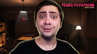 alanzoka jogando Fears to Fathom Home Alone jogo de terror [upl. by Ajan978]