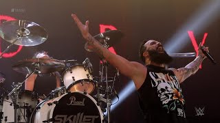 See Exclusive Live Footage of RAW’s Theme Song “Legendary” by Skillet [upl. by Enelcaj]