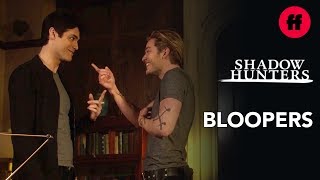 Shadowhunters  Season 3B Bloopers Part 1  Freeform [upl. by Enyr884]