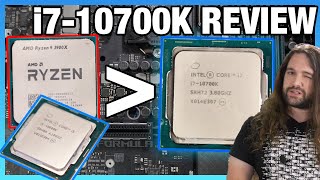 Hard to Justify Intel Core i710700K CPU Review amp Benchmarks vs 3900X 3700X 10600K [upl. by Joeann564]