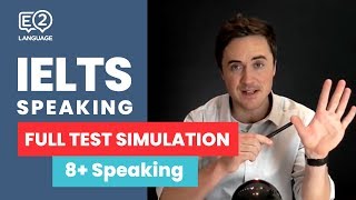 IELTS Speaking  FULL TEST SIMULATION with Jay [upl. by Adnimra]