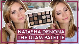 Natasha Denona GLAM Palette Review Swatches  Tutorial [upl. by Eta]