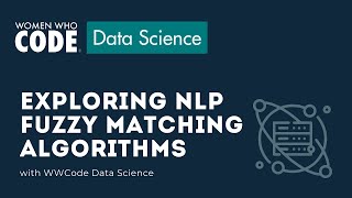 Exploring NLP Fuzzy Matching Algorithms [upl. by Teferi]