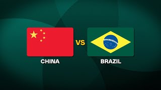 China vs Brazil  2025 World Baseball Classic Qualifiers [upl. by Asseram]