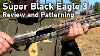 Benelli Super Black Eagle 3 Review and How to Pattern a Shotgun [upl. by Nosiaj]