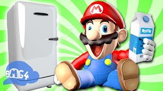 SMG4 Mario Goes to the Fridge to Get a Glass Of Milk [upl. by Laurette593]