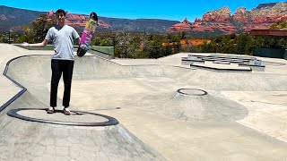 Skating The Worlds Most Beautiful Skatepark [upl. by Lawrence]