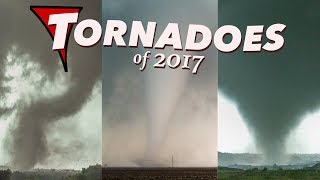 TORNADOES of 2017  Adventure in Tornado Alley [upl. by Dlareme478]