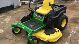 Can you use a residential mower commercially John Deere Z445 review [upl. by Arakawa]