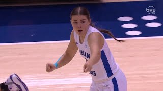 Kailey Woolston on BYUSN 112123 [upl. by Shiverick]