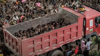 More than 7000 captive Ethiopian soldiers paraded in Tigray by rebel fighters [upl. by Conah335]