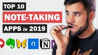 The 10 Best NoteTaking Apps in 2019 [upl. by Zehe]