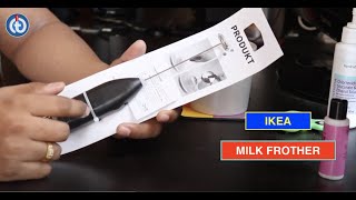 IKEA MILK FROTHER Review amp Battery Installation [upl. by Ailemor933]