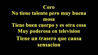 Willie Colon Talento de television Letra [upl. by Riebling]