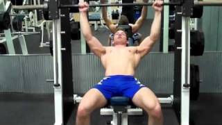 How To Smith Machine Incline Bench Press [upl. by Htaras]