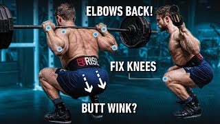 How To Get A Huge Squat With Perfect Technique Fix Mistakes [upl. by Nawotna]