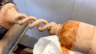 Woodturning  The Twist [upl. by Ellehcrad]