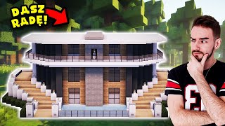 DUŻA PROSTA WILLA MODERN MINECRAFT 86 [upl. by Adirf303]