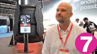 EFKA showcases quotendless possibilitiesquot at FESPA [upl. by Keligot]