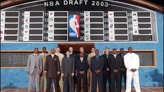 2003 NBA Draft Picks 110 [upl. by Niknar]