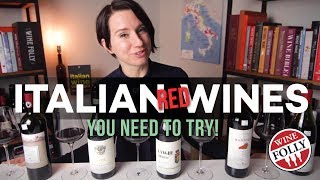 5 Italian Red Wines You Must Try [upl. by Nibla9]