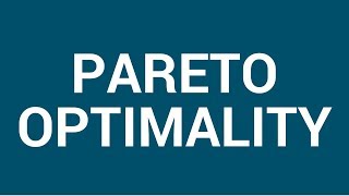 Pareto optimality [upl. by Tiertza]