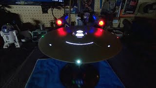 Star Trek Discovery 11000 Scale USS Enterprise Build Series PT 4 [upl. by Odnamra]