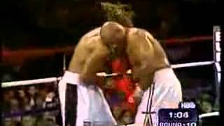 George Foreman vs Shannon Briggs Highlights [upl. by Harwin813]