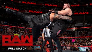 FULL MATCH  Roman Reigns vs Kevin Owens Raw Nov 28 2016 [upl. by Buzzell]