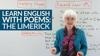 Fun amp Easy English with Poems THE LIMERICK [upl. by Aeresed728]