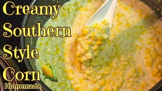 How to Make Homemade Creamed Corn Recipe Easy  Collab wRaymack Kitchen amp Grill [upl. by Greenfield929]