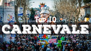 Le 10 feste di carnevale più belle in Italia [upl. by Aivlys]