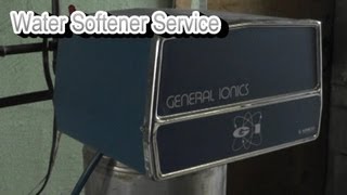 DIY Water Softener Service  Replace Resin  Clean Injector Screen  Set Program Wheel [upl. by Euhsoj]