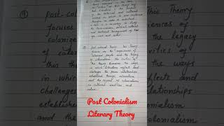 Post Colonialism Literary Theory [upl. by Eta]