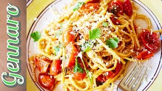 Perfect Tomato and Mozzarella Linguini  Gennaro Contaldo [upl. by Meave961]