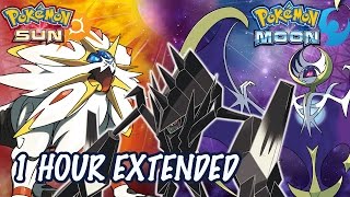 Solgaleo Lunala Necrozma Legendary Battle Theme  1 HOUR [upl. by Tearle838]