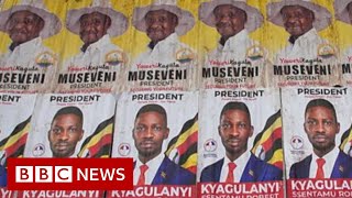 Uganda election Singer and president battle for youth vote  BBC News [upl. by Yerrot102]