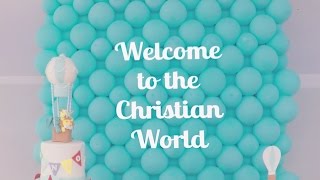 Christening decorations ideas BAPTISMAL CELEBRATION [upl. by Anivram]