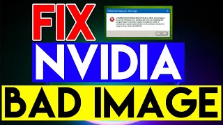 Fix NVIDIA Web Helperexe  Bad Image  MSVCP140dll [upl. by Adnar]