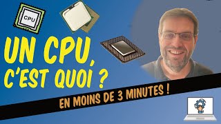 Un CPU cest quoi [upl. by Orabel]