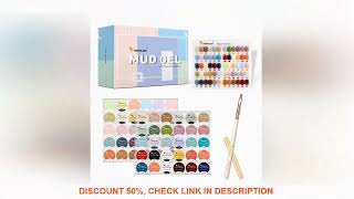 30 Color Venalisa Mud Painting Gel Set For Nail Art Design 5ml UV LED Soak Off UV Gel Color Gel Nail [upl. by Tound]