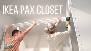 IKEA PAX Closet  Home With Stefani [upl. by Sandro]