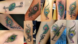 Mor Pankh tattoo design ideas  peacock feather tattoo designs tattoos tattoo [upl. by Chitkara]