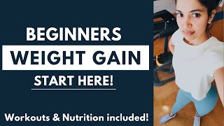 Beginners Weight Gain Guide  How to gain weight at home 2021 [upl. by Luigi]