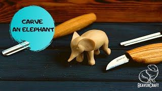 Elephant Carving Tutorial [upl. by Biagio547]