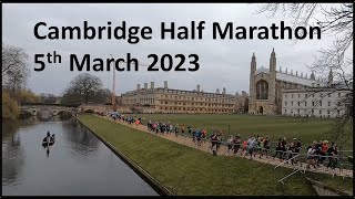 Cambridge Half Marathon 2023 [upl. by Tsyhtema]