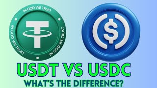 USDT vs USDC Whats The Difference EXPLAIN [upl. by Ahsemad]