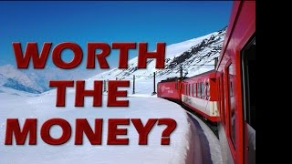 Switzerland Glacier Express Train St Mortiz to Zermatt Review Is it Worth the Money [upl. by Avenej]