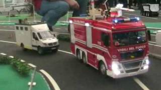 Novegro 2011 modellismo e realta  incidente sullautostrada 1 [upl. by Aizatsana835]