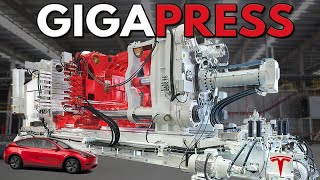 How Tesla Cars Are Made So Fast  Meet the GIGA PRESS [upl. by Fiona]